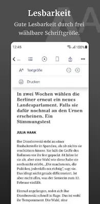 Berliner Zeitung E-Paper android App screenshot 5